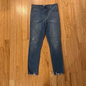 Madewell 10” High-Rise Jeggings, Size 28T